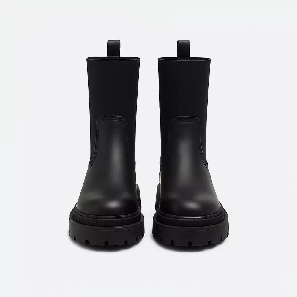 نیم بوت کشی رنگ مشکی